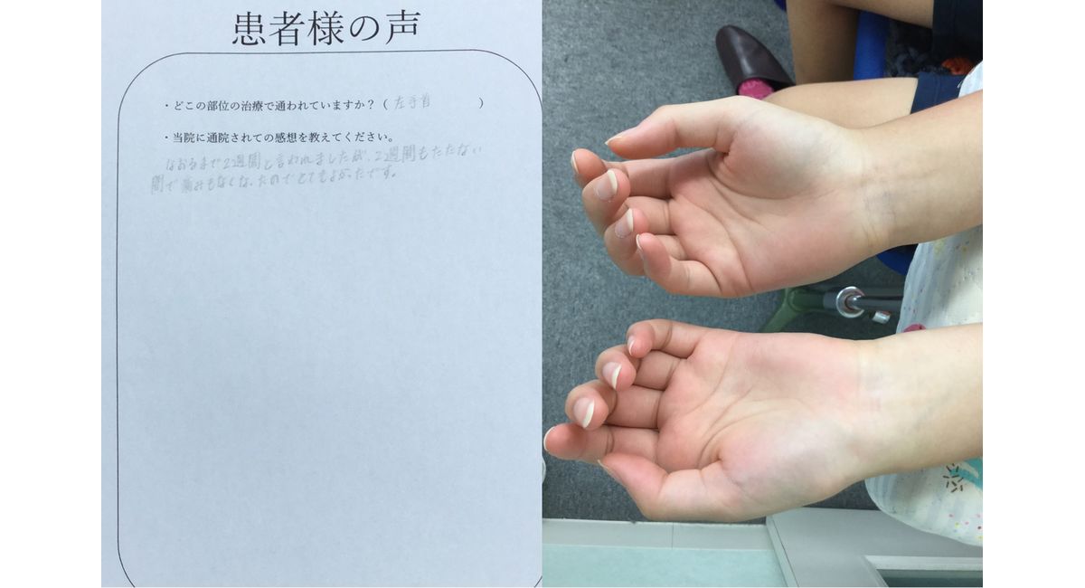 原田　手首